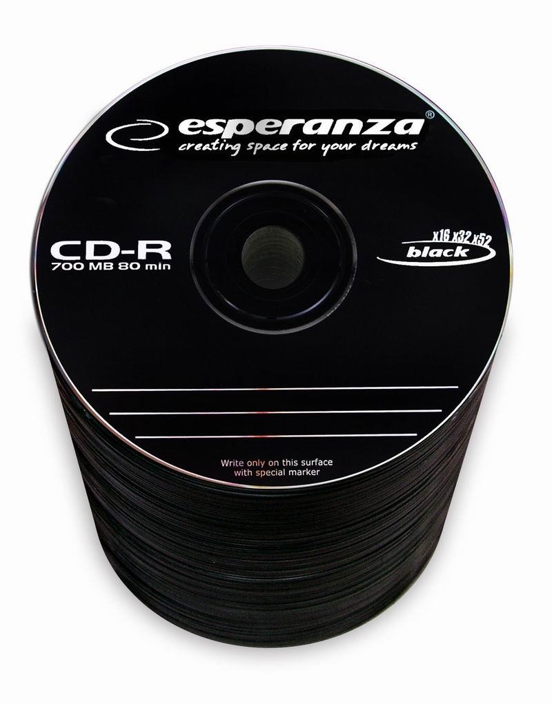 Esperanza CD-R Multicolor [ spindle 100 | 700MB | 52x ]