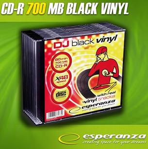 Esperanza CD-R [ slim jewel case 10 | 700MB | 48x | Vinyl ]