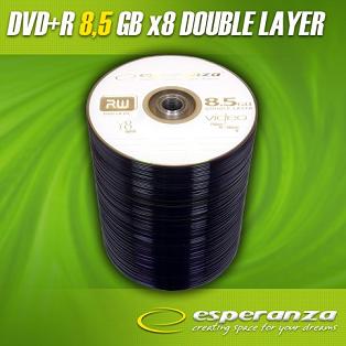Titanum DVD+R DL [ spindle 100 | 8.5GB | 8x ]