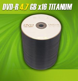 Titanum DVD-R [ spindle 100 | 4.7GB | 16x ]