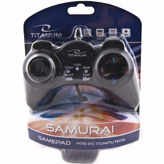 Titanum TG105 SAMURAI gamepad pro PC, USB