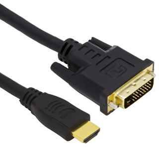Esperanza EB123 Kabel HDMI-DVI 1.3c GOLD, pozlacenÃ½, 3m