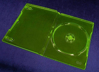 Esperanza PlastovÃ© krabiÄky na 1 DVD 14mm | 5 ks, zelenÃ©