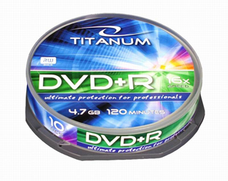 Titanum DVD+R [ cake box 10 | 4.7GB | 16x ]