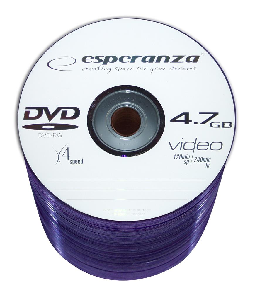 Esperanza DVD-RW [ spindle 100 | 4.7GB | 4x ]