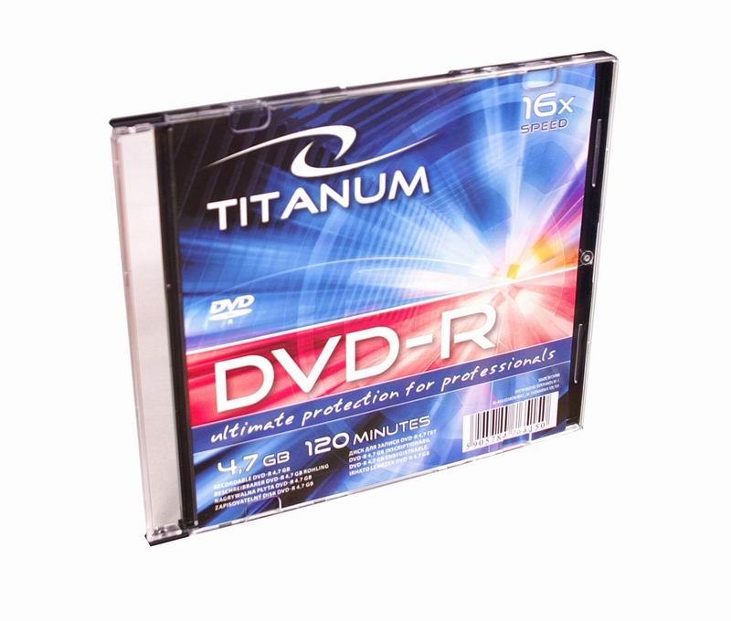 Titanum DVD-R [ slim jewel case 1 | 4.7GB | 16x ]