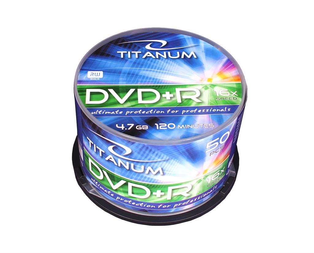 Titanum DVD+R [ cakebox 50 | 4.7GB | 16x ]