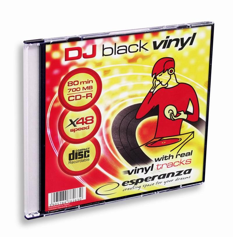 Esperanza CD-R [ slim jewel case 1 | 700MB | 48x | Vinyl ]