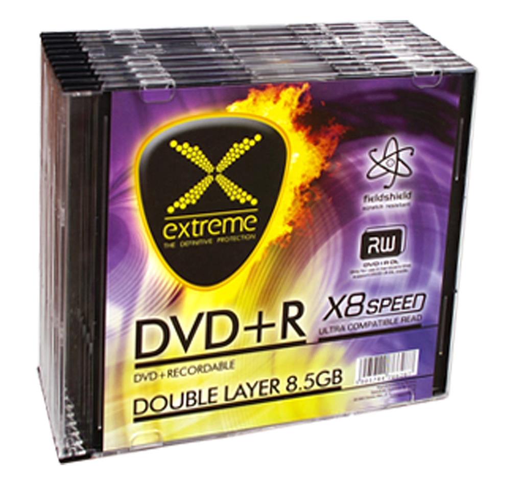 Extreme DVD+R Double Layer [ slim case 10 | 8.5 GB | 8x ]