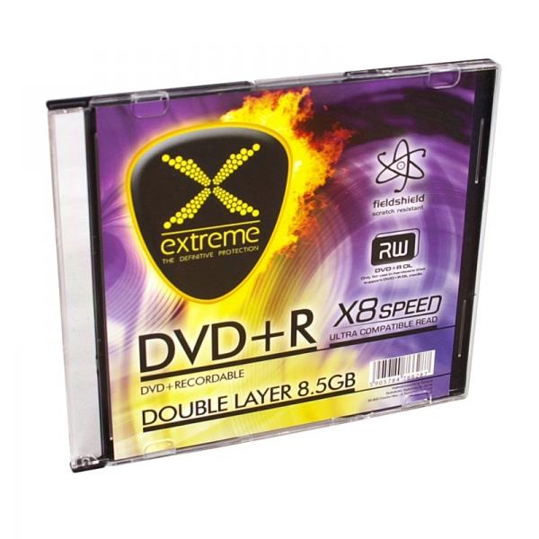 Extreme DVD+R Double Layer [ slim case 1 | 8.5 GB | 8x ]