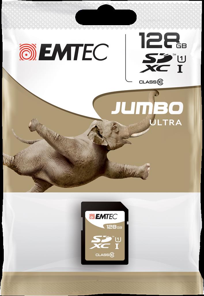 EMTEC SDXC karta 128GB 300X Class 10 (40MB/s; 25MB/s)