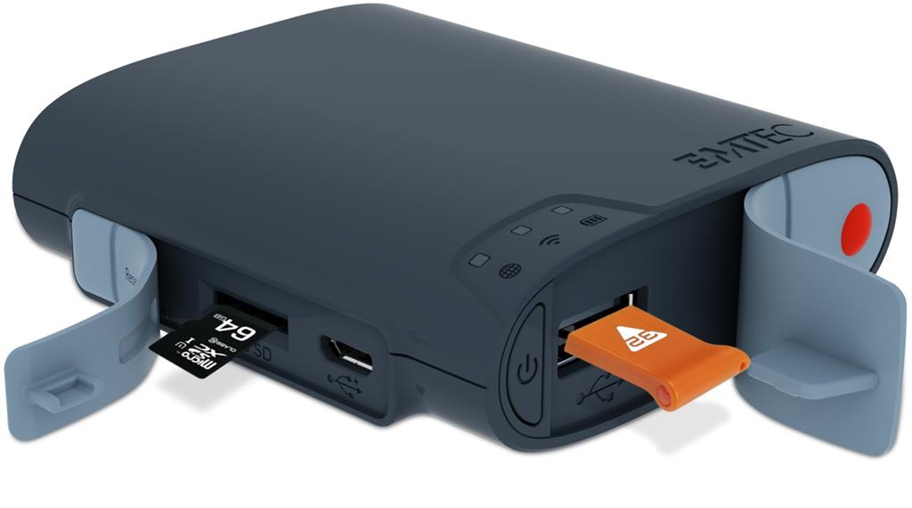 Emtec PowerBank Power Connect U600, 5200 mAh, USB, microSD, Wi-Fi, Android/iOS