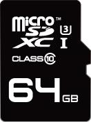 EMTEC micro SDXC karta 64GB Class 10 |80MB/45MB/s|+ adaptÃ©r