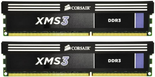Corsair XMS3 8GB (Kit 2x4GB) 1600MHz DDR3 CL9 DIMM 1.65V Heat Spreader, chladiÄ