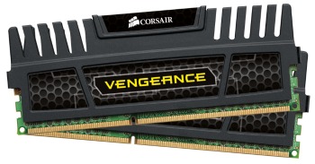 Corsair Vengeance 16GB (Kit 2x8GB) 1600MHz DDR3, CL9, ÄernÃ½ chladiÄ, XMP 1.3