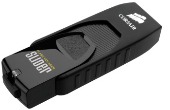 Corsair Flash Voyager Slider USB 3.0 16GB, vÃ½suvnÃ½ konektor