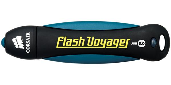Corsair Flash Voyager USB 3.0 16GB, gumovÃ½ povrch, nÃ¡razu/vodÄodolnÃ½, 200/25MB/s