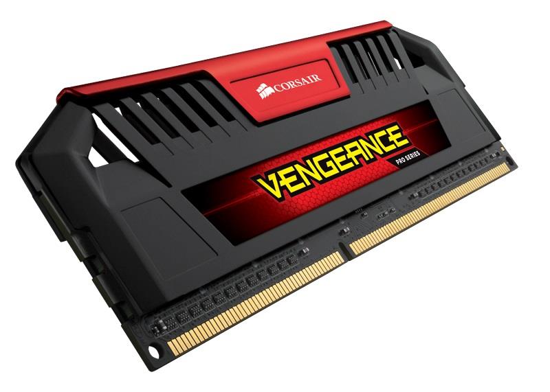 Corsair Vengeance Pro 32GB (Kit 4x8GB) 2400MHz DDR3 CL11 1.65V, Äerv.chladiÄ,XMP
