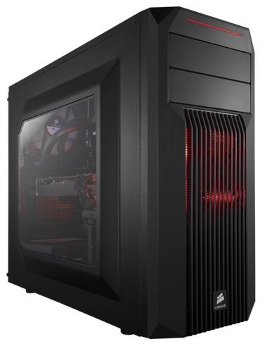 Corsair PC skÅÃ­Å Carbide Seriesâ¢ SPEC-02 RED LED Mid Tower Gaming, vÄtrÃ¡k 120mm
