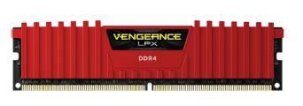 Corsair Vengeance LPX 16GB (Kit 4x4GB) 2666MHz DDR4 CL15 1.2V DIMM, ÄervenÃ½