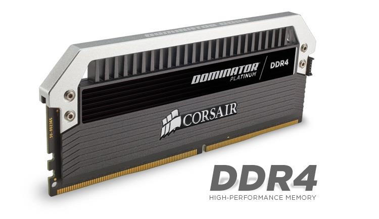 Corsair Dominator Platinum 16GB (Kit 4x4GB) 3200MHz DDR4 CL16 1.35V DIMM, XMP 2.