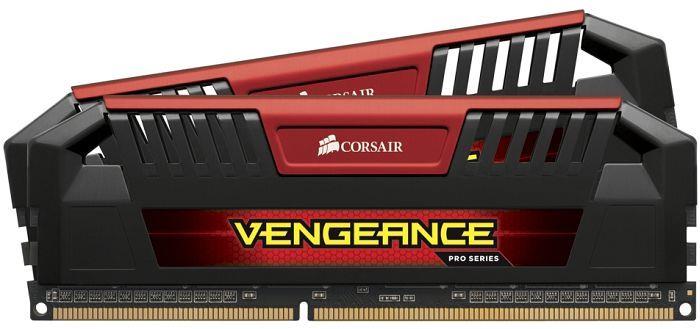 Corsair Vengeance Pro 8GB (Kit 2x4GB) 2400MHz DDR3 CL11 DIMM 1.65V, ÄervenÃ½