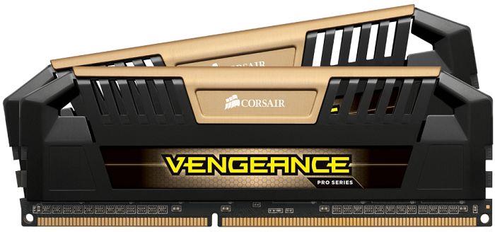 Corsair Vengeance Pro 16GB (Kit 2x8GB) 1600MHz DDR3 CL9 1.5V, zlatÃ½