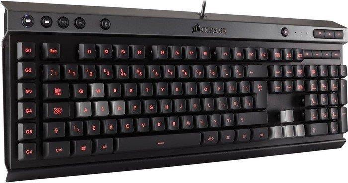 Gaming keyboard Corsair K30, USB, Red backlighting