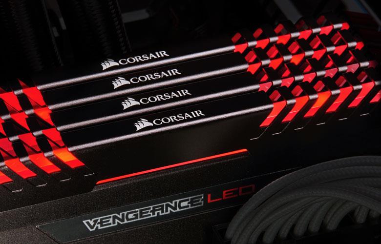 Corsair Vengeance LED 2x8GB DDR4 2666MHz C16 - Red LED