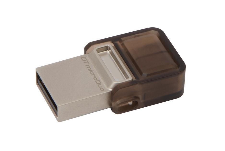 Kingston DataTraveler microDuo 16GB OTG USB 2.0 flashdisk, USB + micro USB