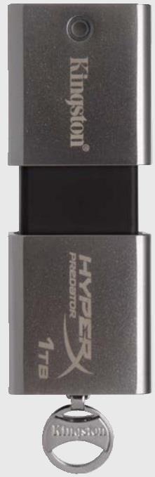 HyperX Predator DataTraveler 1TB USB 3.0, kovovÃ½, (ÄtenÃ­/zÃ¡pis;240/160MB/s)