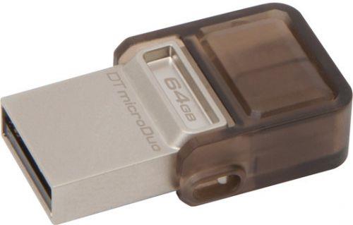 Kingston DataTraveler microDuo 64GB OTG USB 2.0 flashdisk, USB + micro USB