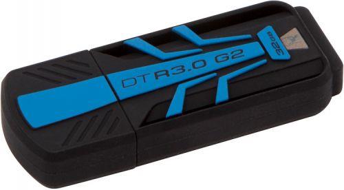 Kingston DataTraveler R30 32GB USB 3.0 odolnÃ½ flashdisk Äerno-modrÃ½, 120/45MB/s