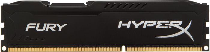 HyperX Fury 8GB 1600MHz DDR3 CL10 (10-10-10-30), ÄernÃ½ chladiÄ