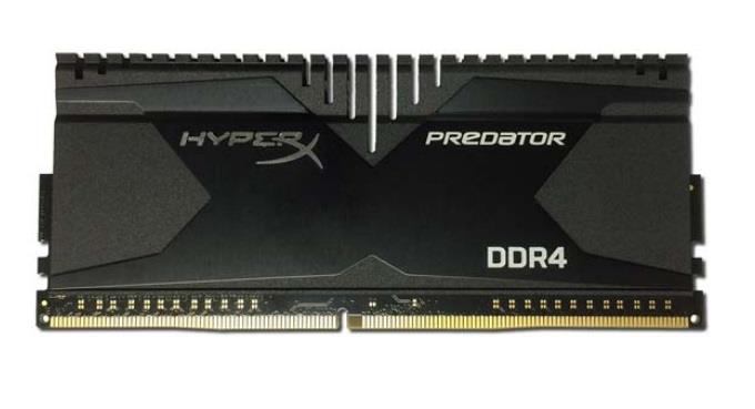 HyperX Predator 16GB (Kit 4x4GB) 2800MHz DDR4 CL14 DIMM 1.35V, ÄernÃ½ chladiÄ