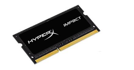 HyperX Impact 4GB 2133MHz DDR3L CL11 SODIMM 1.35V, ÄernÃ½ chladiÄ