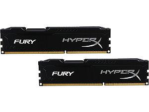 HyperX Fury Black Series 16GB(Kit of 2) 2666MHz DDR4 Non-ECC CL15 DIMM