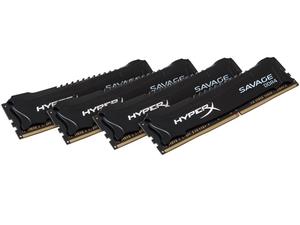 HyperX Savage 4x4GB 2133 MHz DDR4 CL13 DIMM 1.2V, ÄernÃ½ chladiÄ