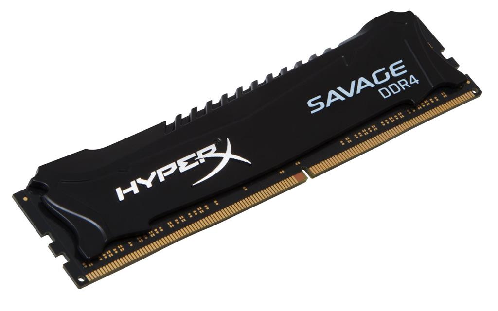 HyperX Savage Memory Black DDR4 8GB, 2400MHz, DIMM, CL12
