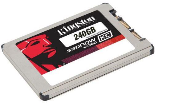 Kingston SSD disk SSDNow KC380 240GB, micro SATA3, 1.8'', 7mm, (540/530MB/s)