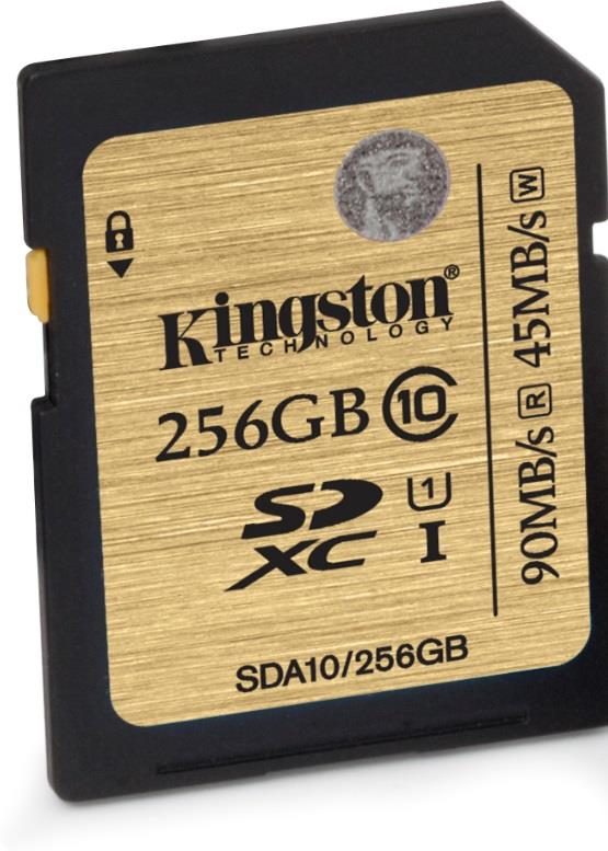 Kingston SDXC karta 256GB Class 10 UHS-I Ultimate 300x, (ÄtenÃ­/zÃ¡pis;90/45MB/s)