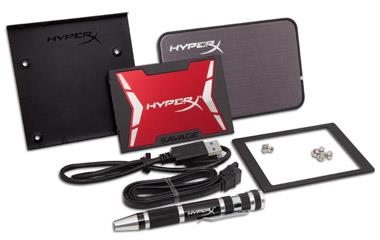 HyperX Savage SSD disk 240GB SATA3, 2.5'', 7mm (ÄtenÃ­/zÃ¡pis;560/530MB/s), kit