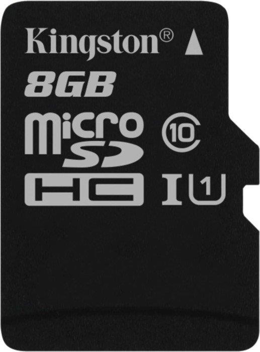 Kingston Micro SDHC karta 8GB Class 10 UHS-I