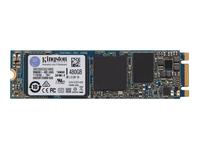 Kingston SSD disk M.2 SATA G2 480GB, ÄtenÃ­/zÃ¡pis;550/520MB/s
