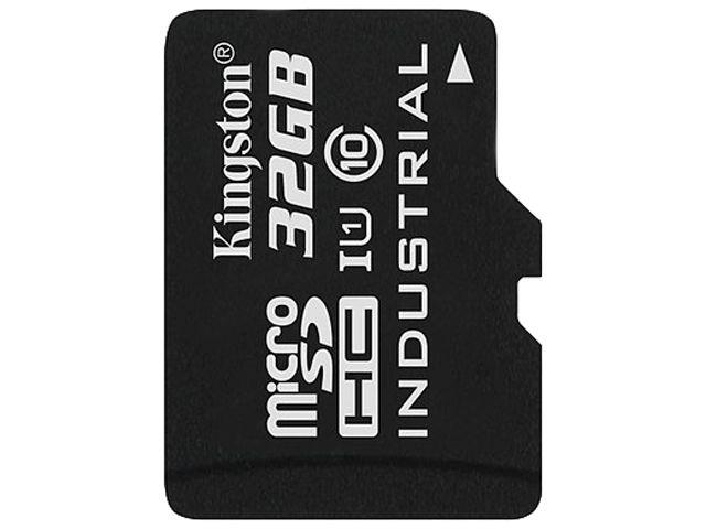 Kingston micro SDHC 32GB UHS-I Industrial Temp Card Single Pack, bez adaptÃ©ru